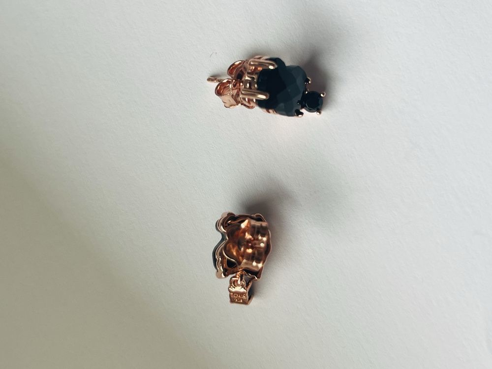 Nowe srebrne kolczuki tous 1,5cm