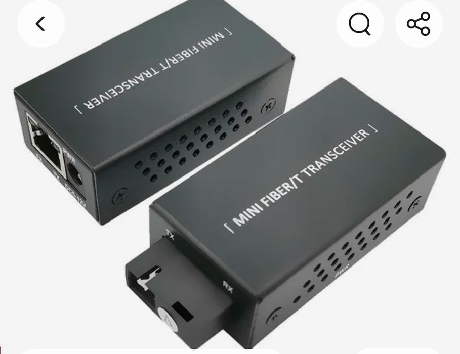 Медіаконвертер гігабітний