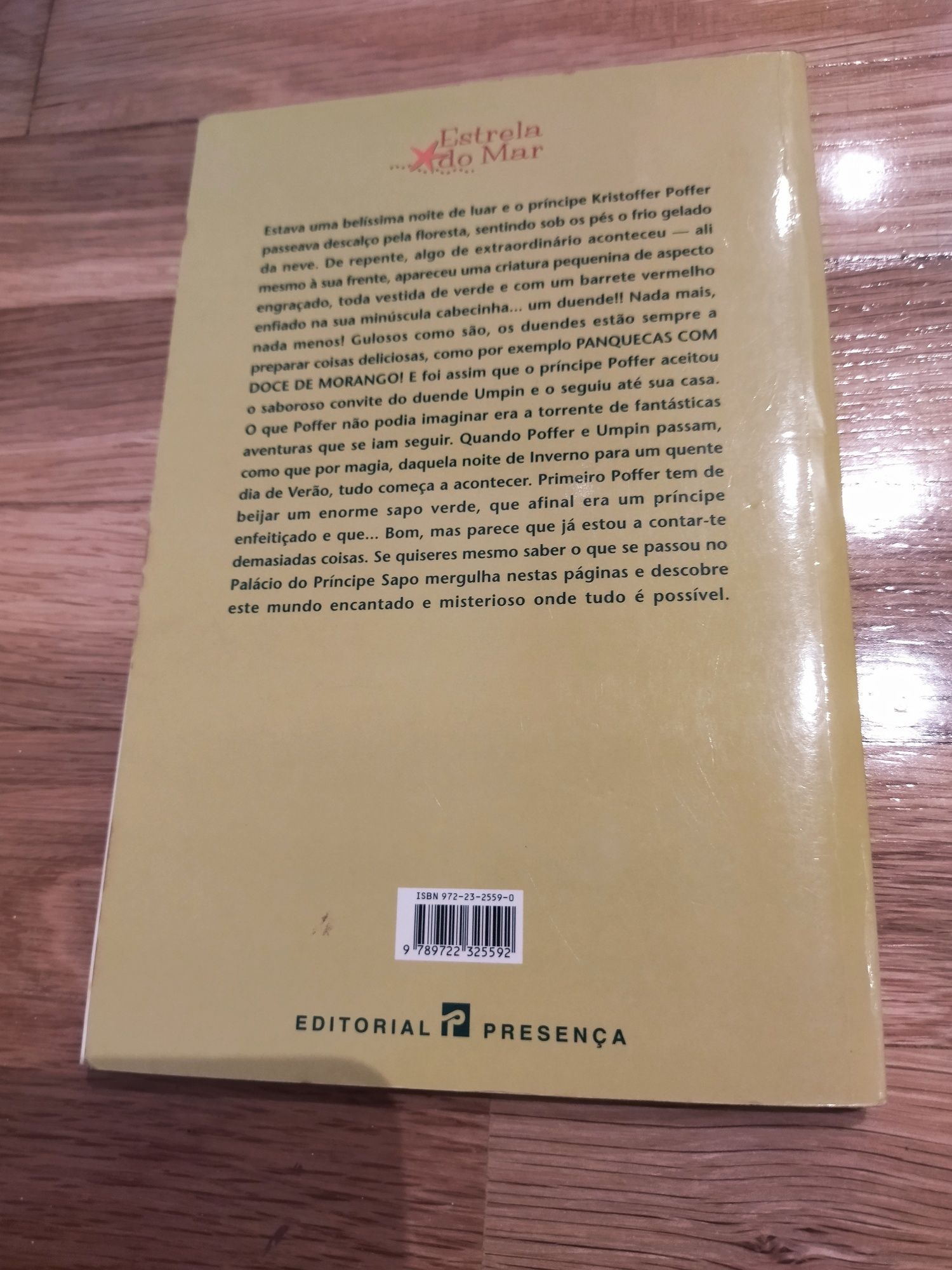 Livro O Palácio do Príncipe Sapo