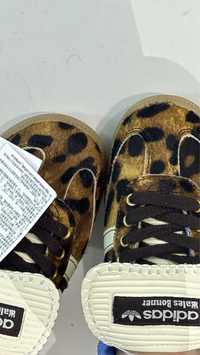 Жіночі Кросівки Adidas Samba x Wales Bonner Leopard Brown