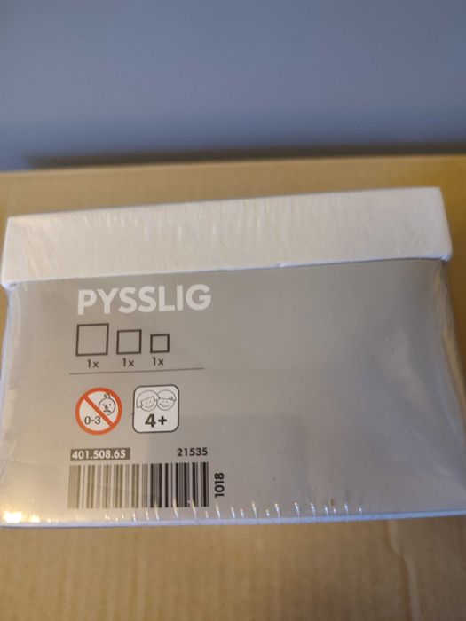 Conjunto 3 caixas IKEA para pintar