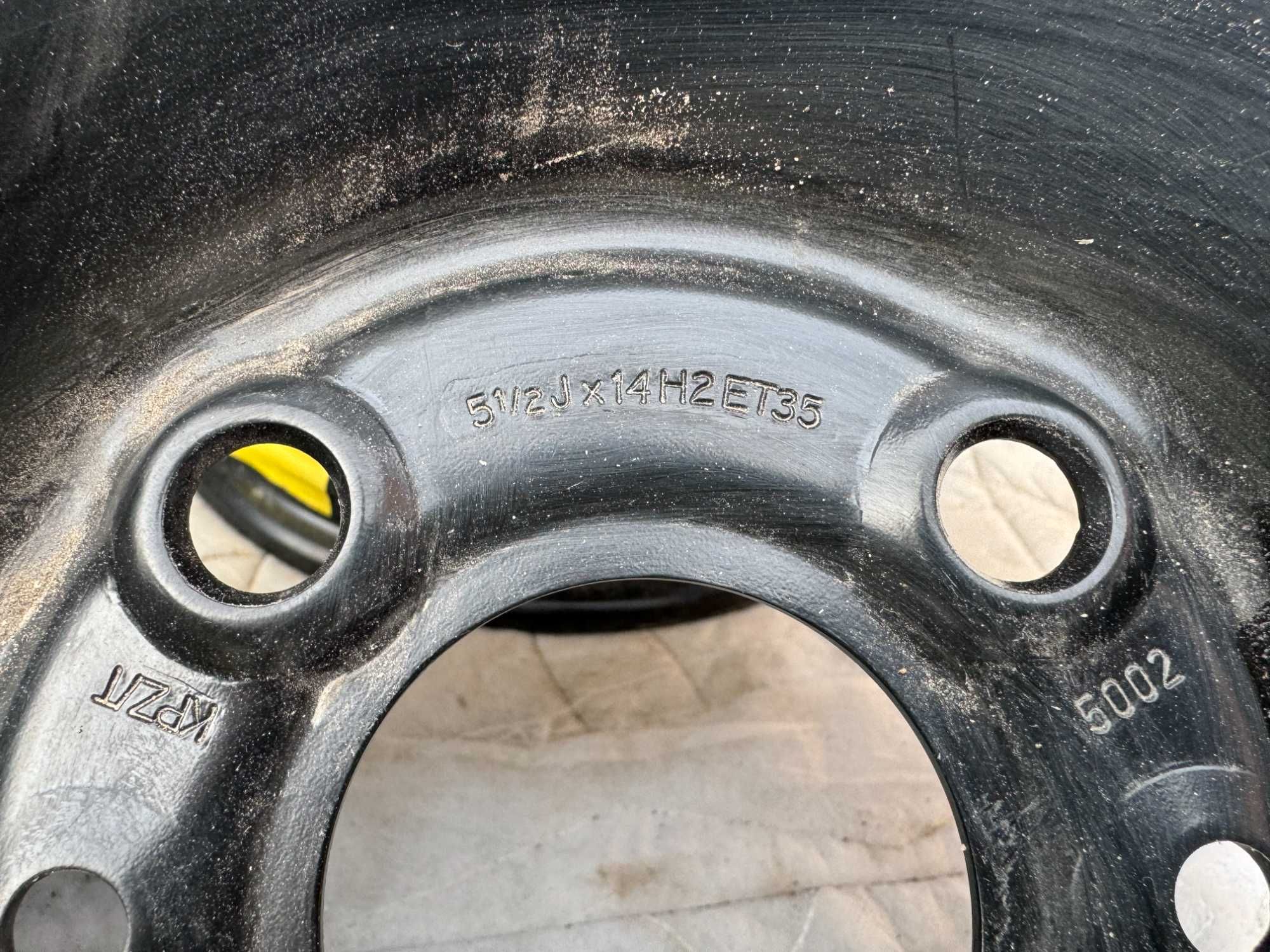 4x felga stalowa 5,5Jx14 Fiat Punto Brava Bravo 4x98 ET35 nowe