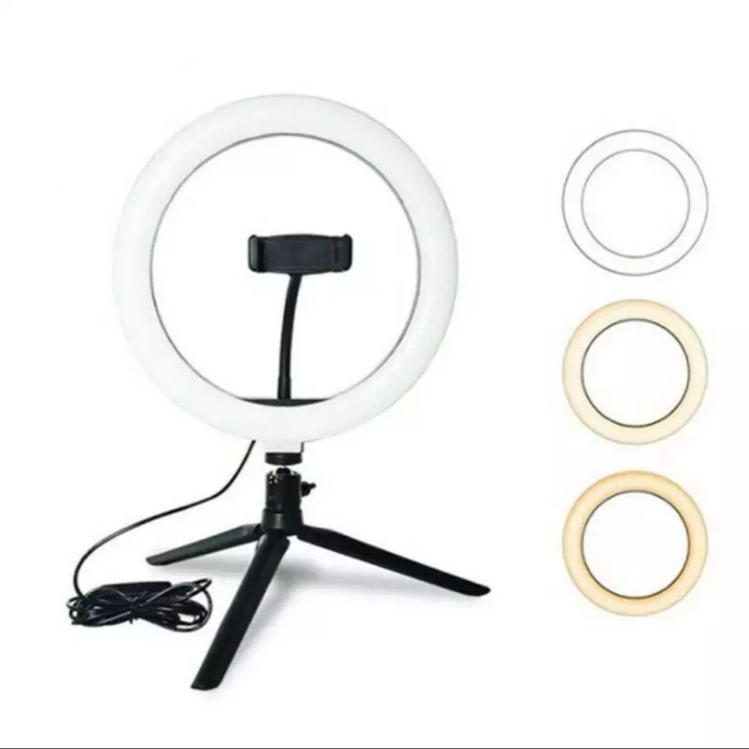 Anel de luz para selfie 10 polegadas ( Ring Light )
