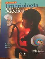 Embriologia médica de Langman (preço negociável)