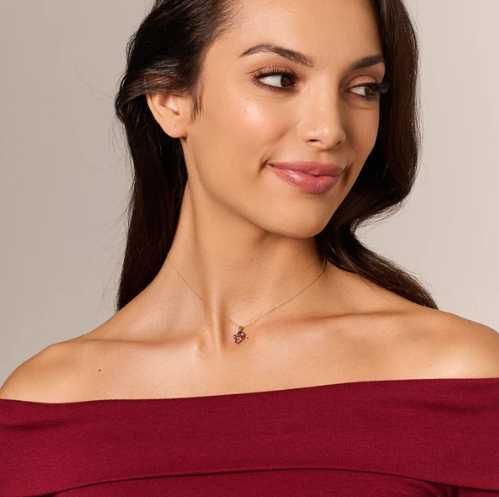 Zawieszka złota z szafirami, rubinami i diamentami 19667 verona