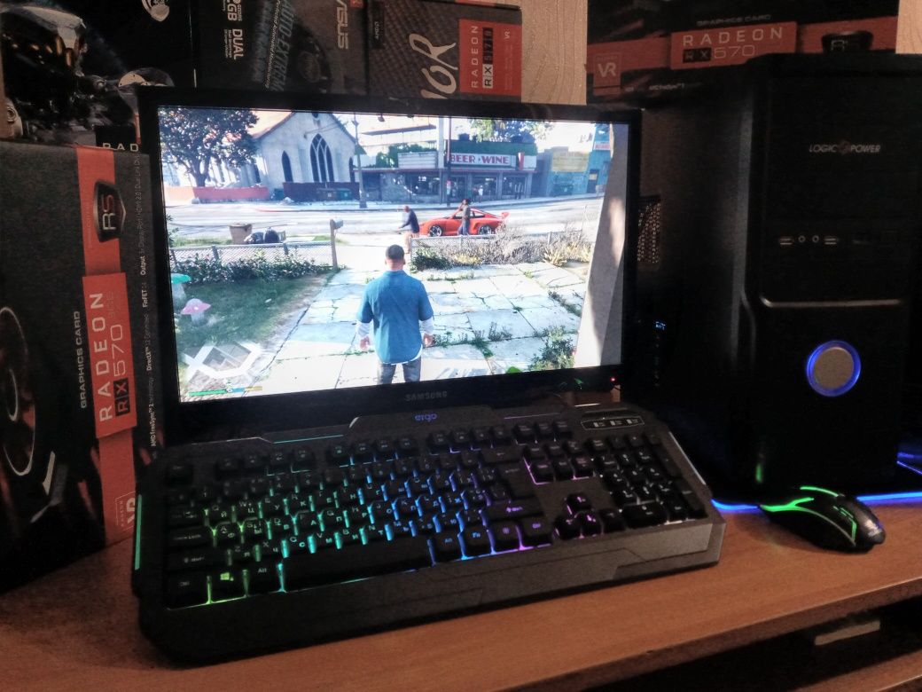 Видеокарта 8гб,Акция!Игровой системный блок,пк,компьютер i5,,CS2,