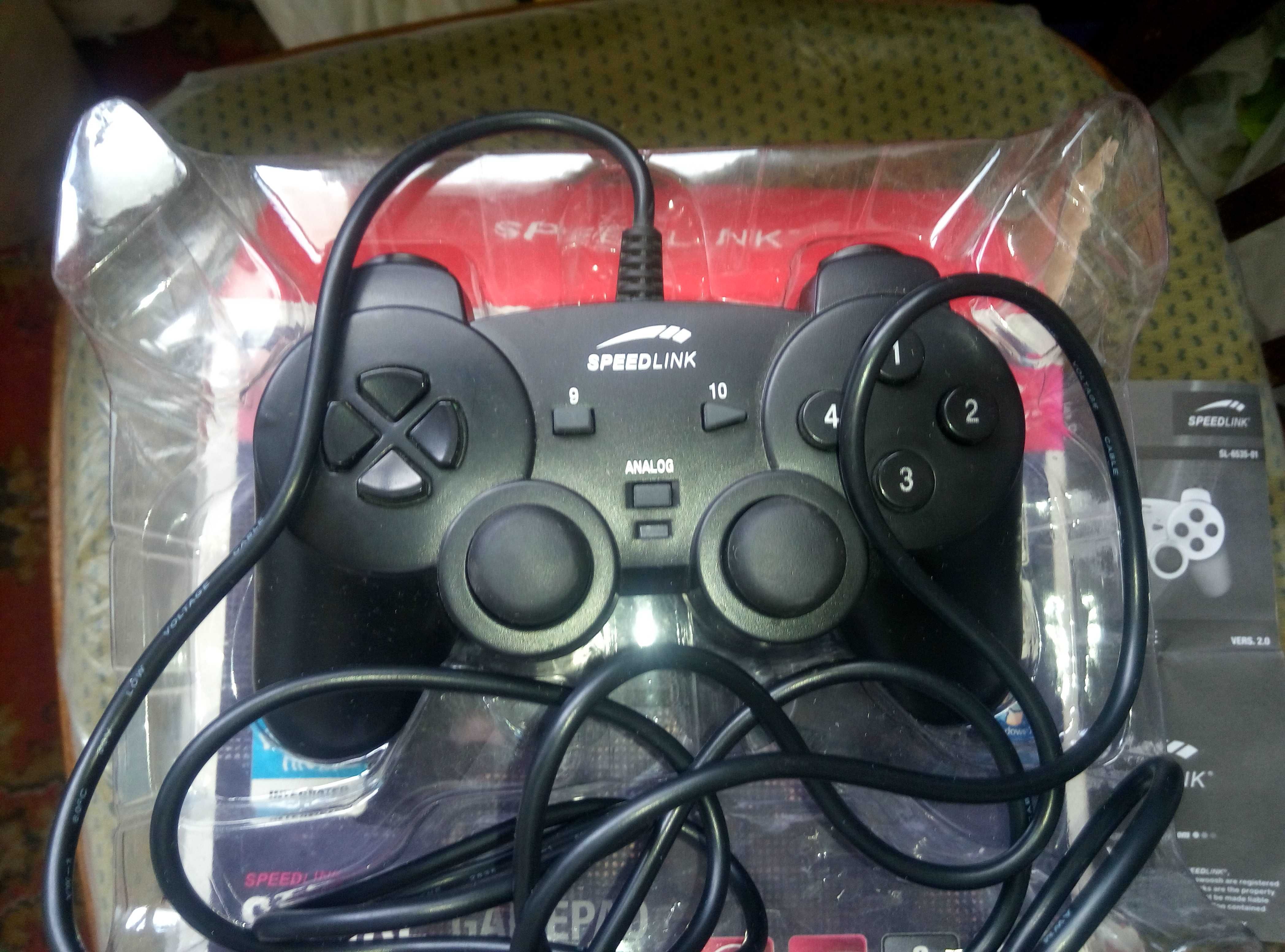 Джойстик Геймпад SpeedLink Strike Gamepad (SL-6535-SBK-01)