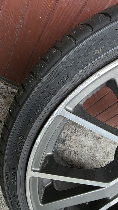 Koła  z felgami 20cali były założone na audi a6 c7