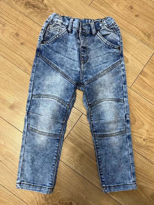 Jeansy niebieskie chłopięce rozm 98 So Cute Pepco