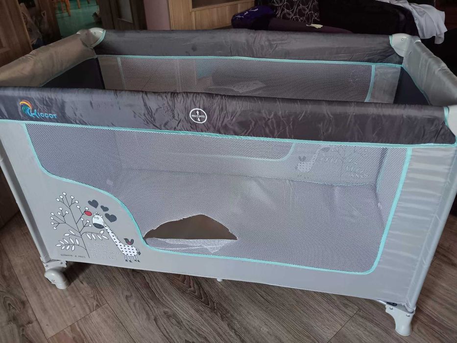 Łóżeczko turystyczne dziecięce składane