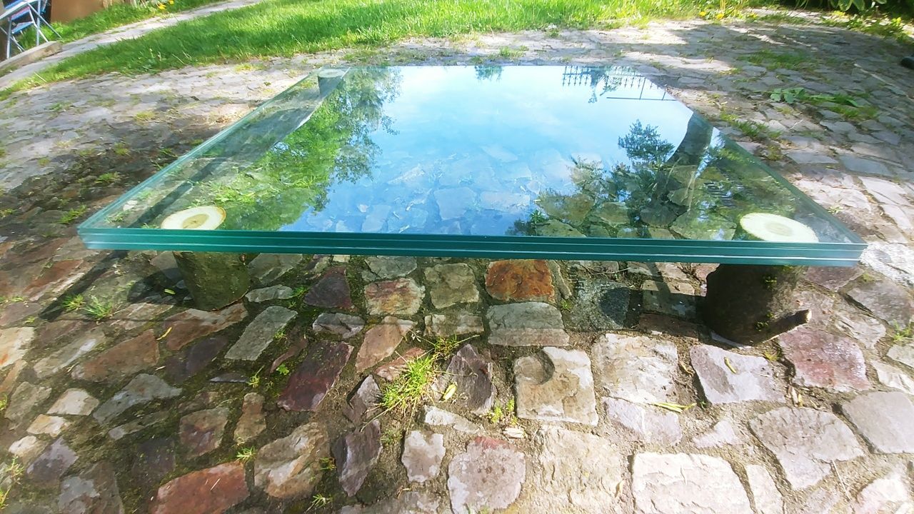 Szyby hartowane na podłogę. Szklana podłoga, strop szklany Okazja!
