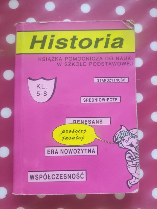 ,, Historia książka pomocnicza do nauki w szkole podstawowej "1996