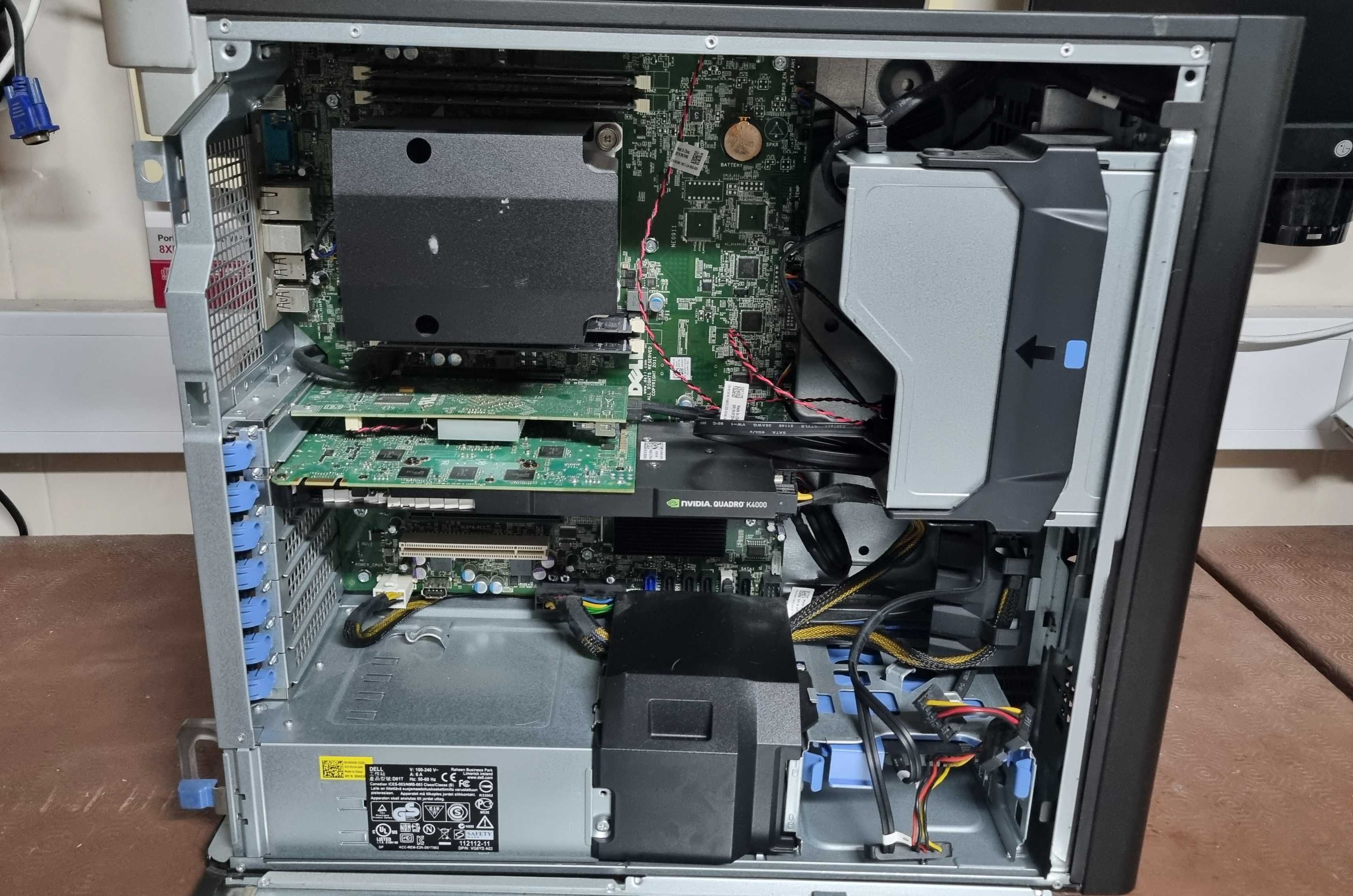 Dell T3600 / Xeon E5-1620 / 32GB / 256SSD / Quadro K4000