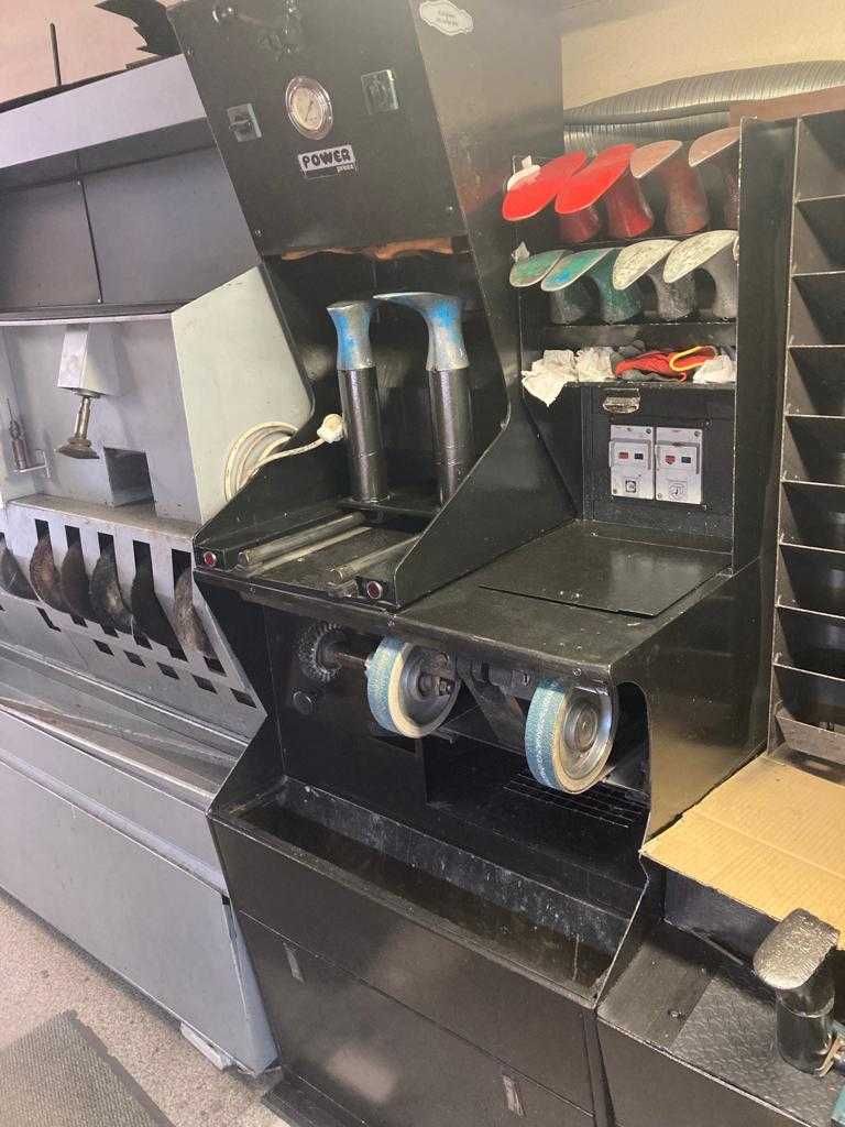 Kombajn szewski z prasą maszyna szewska do naprawy obuwia - 2 maszyny