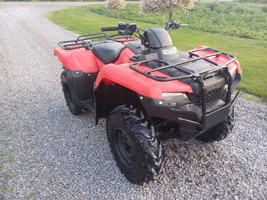 Quad Honda TRX 420,fourtrax,foreman,wtrysk,4x4, półautomat