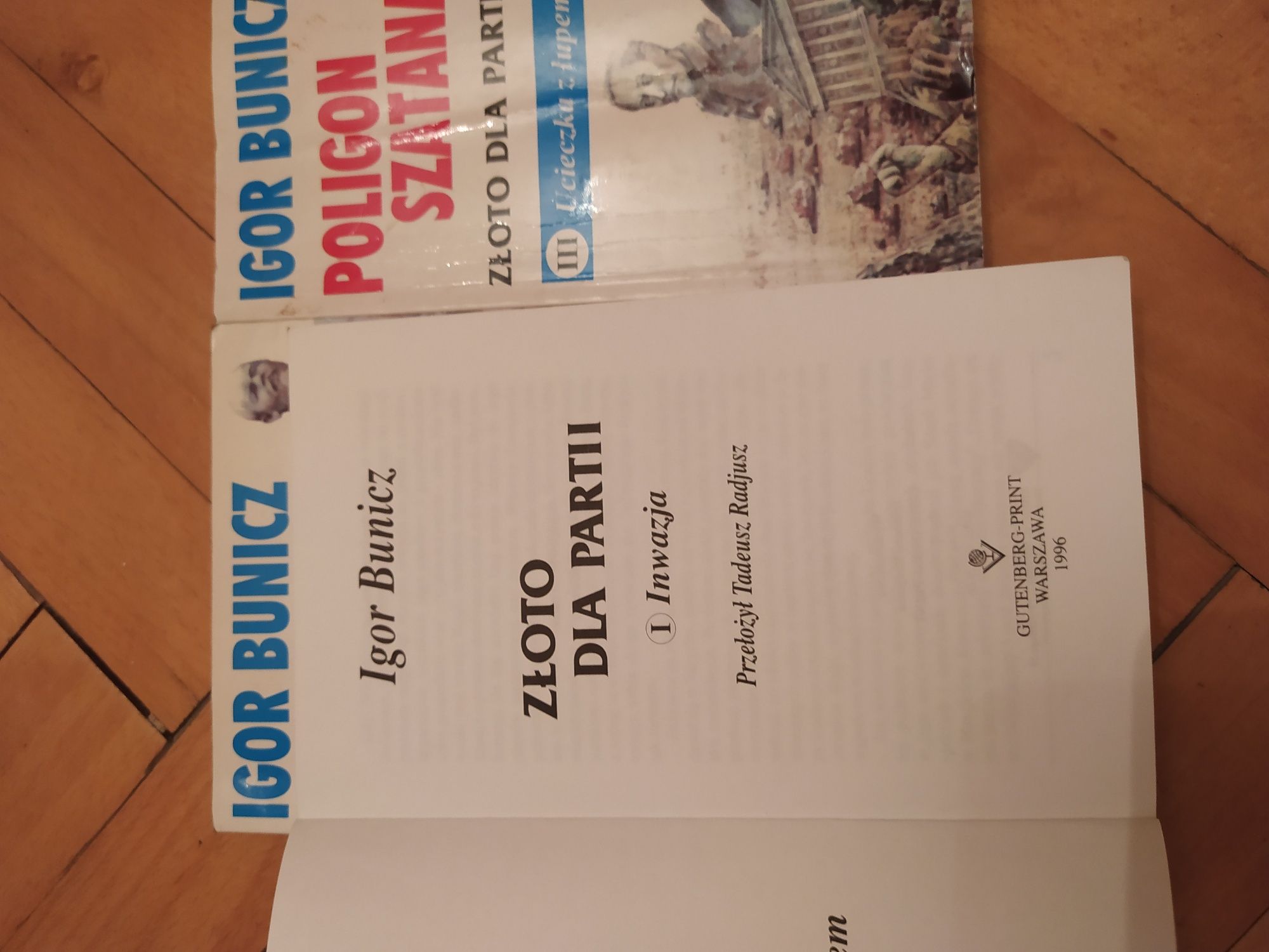 Poligon szatana t.1-3 Igor Bunicz