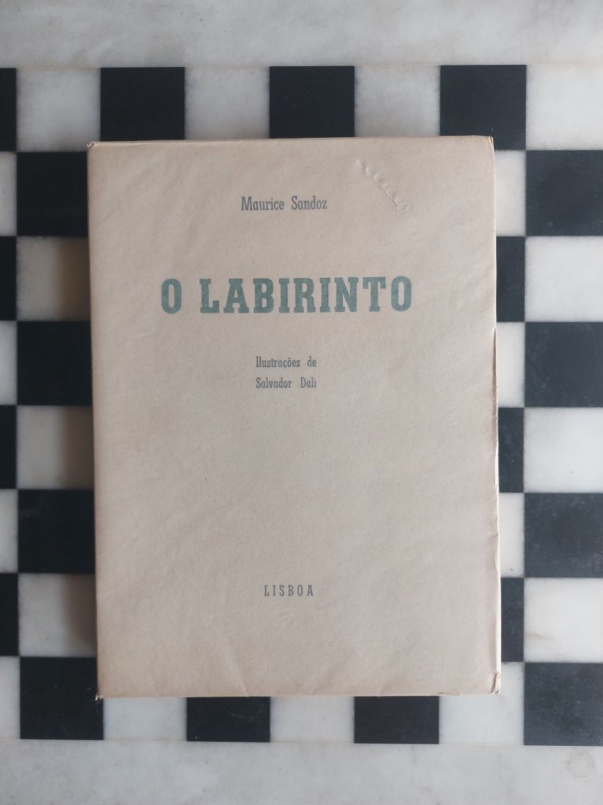 O labirinto de Maurice Sandoz com ilustrações de Salvador Dalí