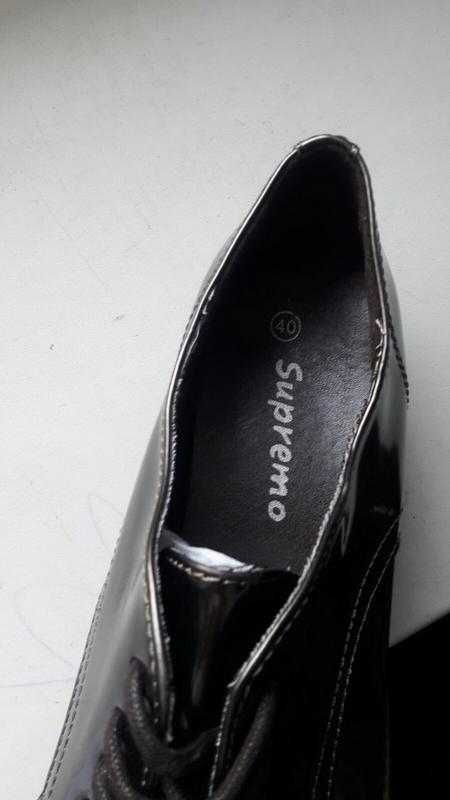 Лаковые женские туфли, фирма Supremo, 40-26см
