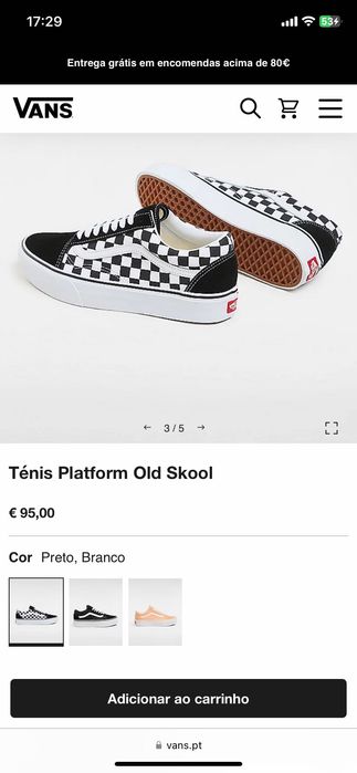 Tênis Vans old Skool Novo