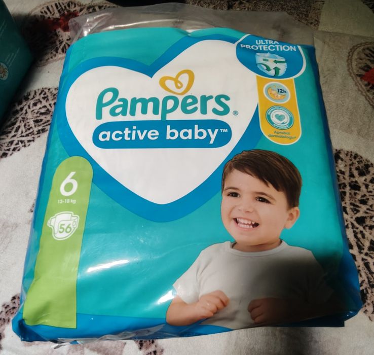 Pampers active baby rozmiar 6 56
