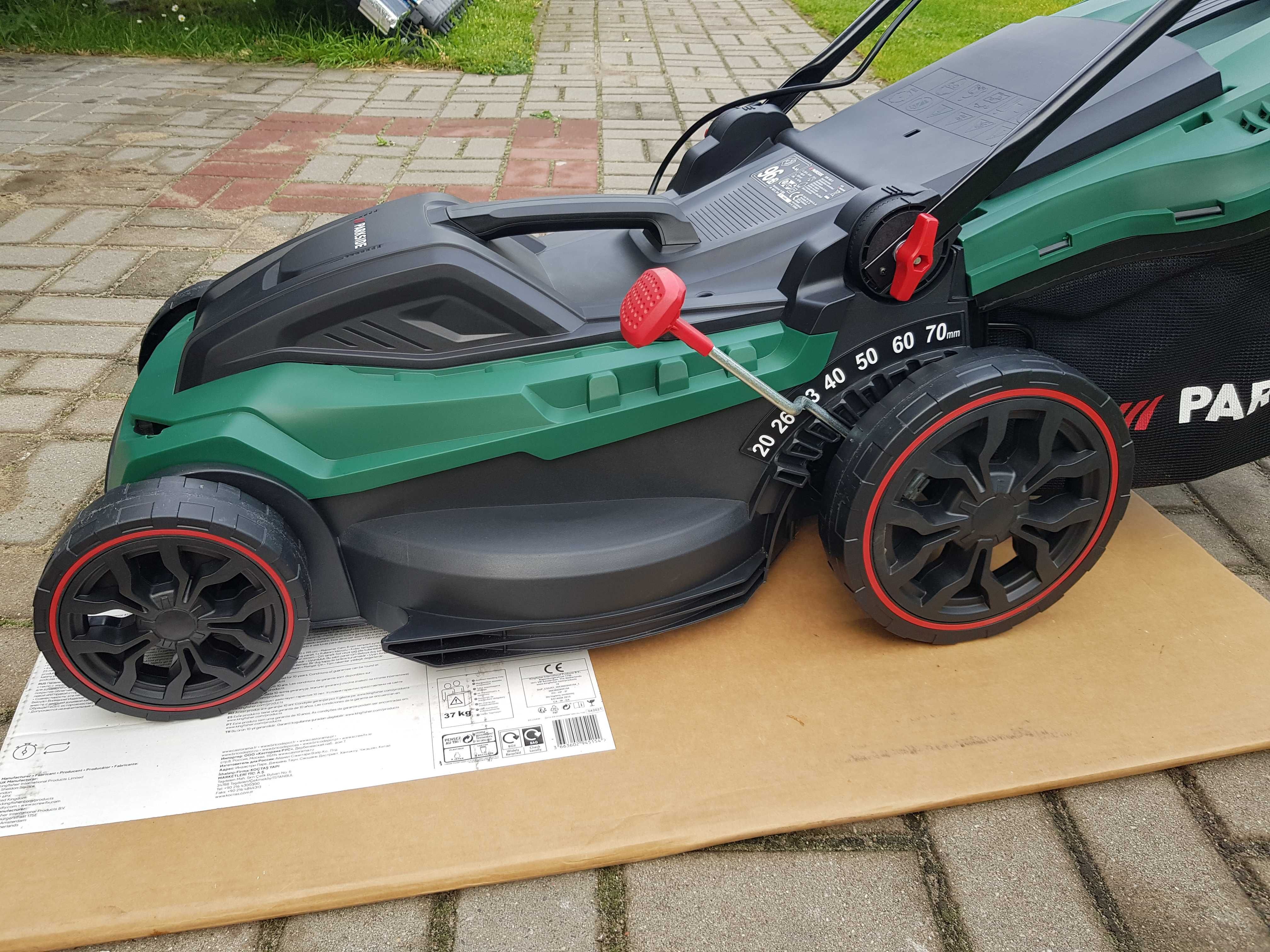 PARKSIDE PERM 1800 A1 kosiarka elektryczna 44cm kosz 55L