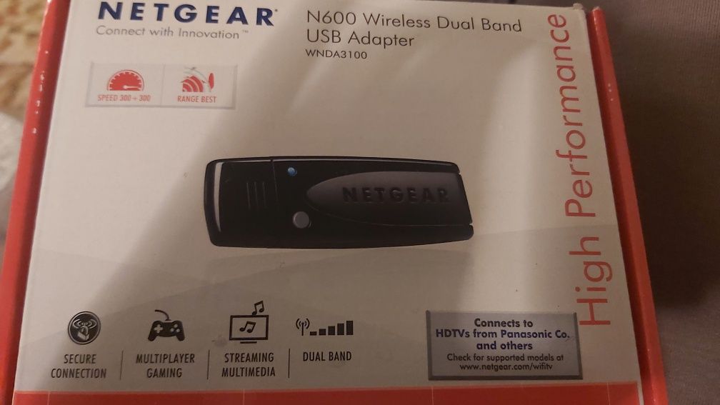 N600 Wireless Dual Band USB Adapter