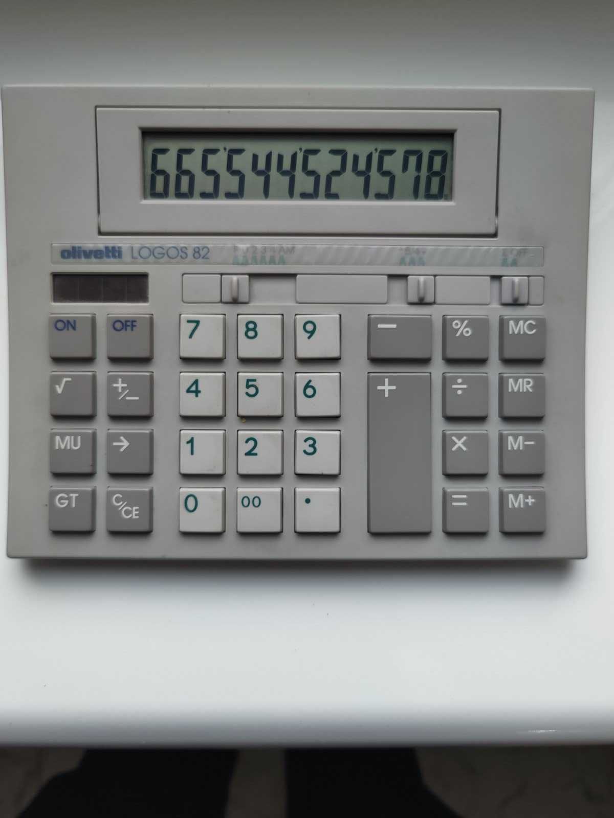 Бухгалтерский настольный калькулятор Olivetti logos 82