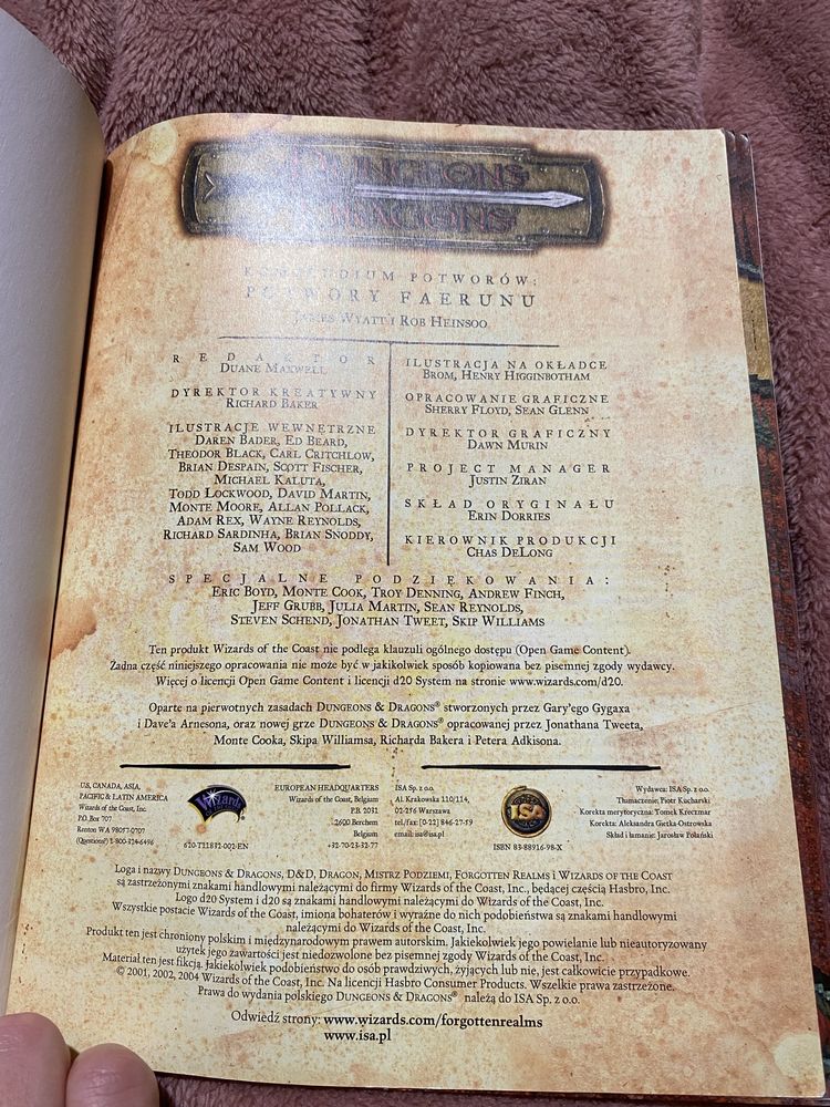 Potwory Faerunu Dungeons & Dragons