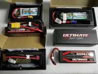 Baterias Li-po RC 2S 3S 4S Alta Qualidade Gens Ace Ultimate Lipo