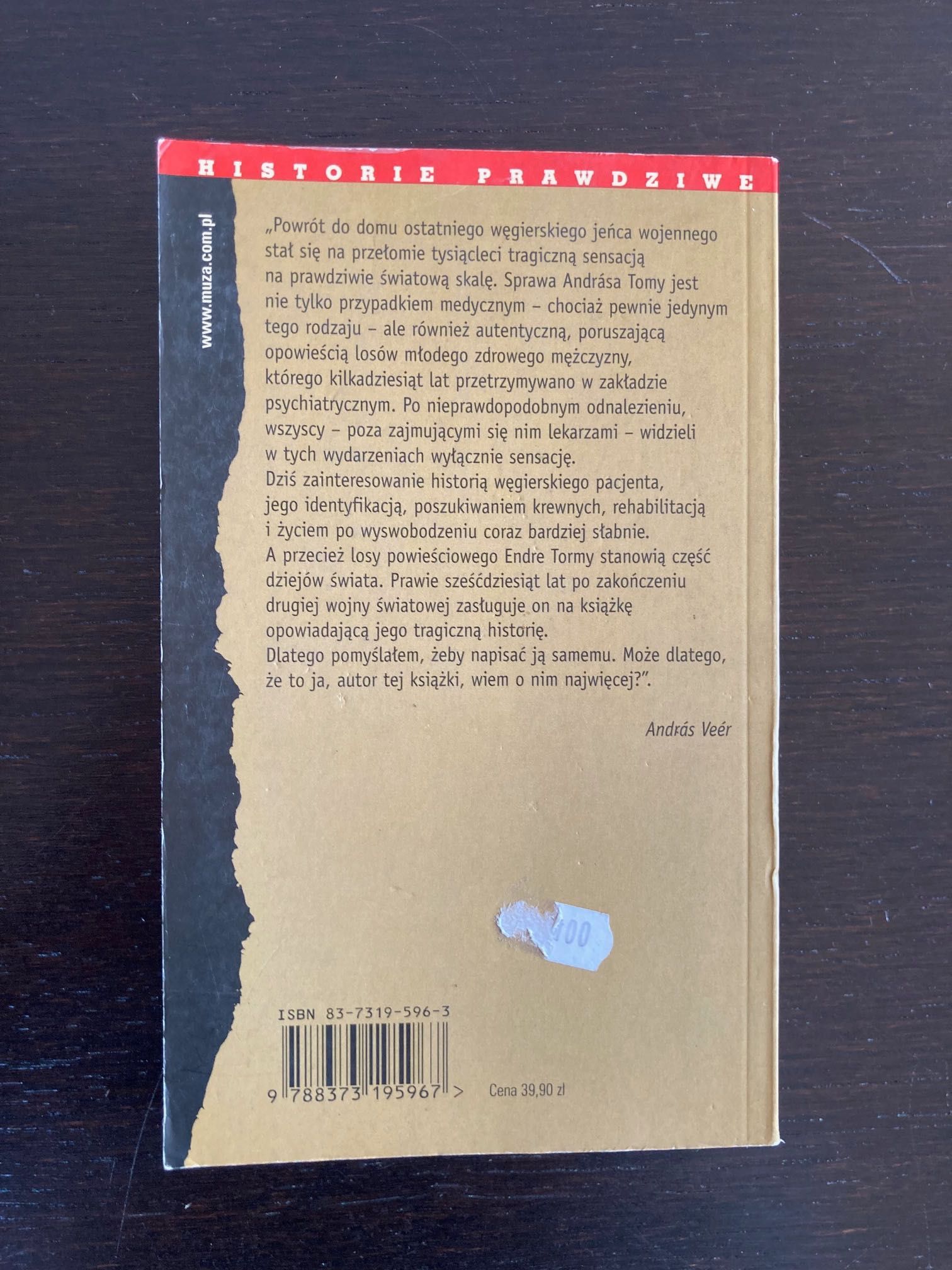 Andras Veer - Węgierski pacjent