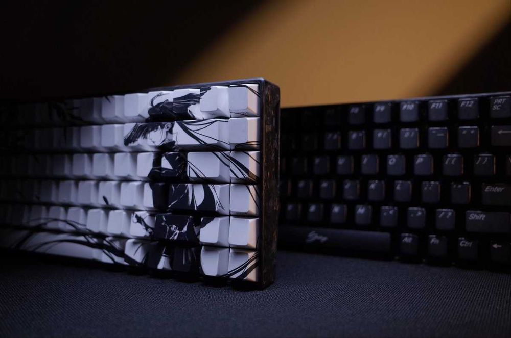 Wlmouse Ying75 Forged Carbon Magnetic игровая магнитная клавиатура