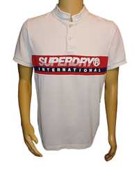 T-shirt męski polo Superdry rozmiar L