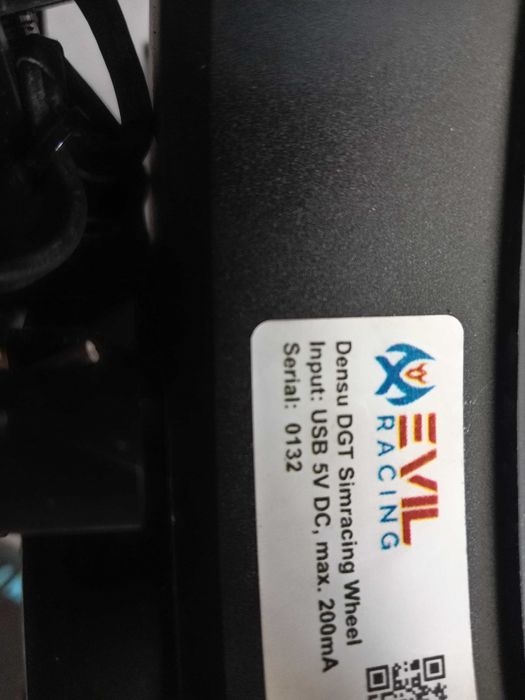 Kierownica simracing Evil Racing DGT v2f Dual Clutch Dan Suzuki Editio