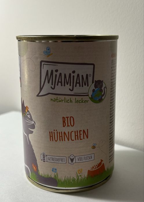 Mjamjam Bio Kurczak karma dla kota 10x400g