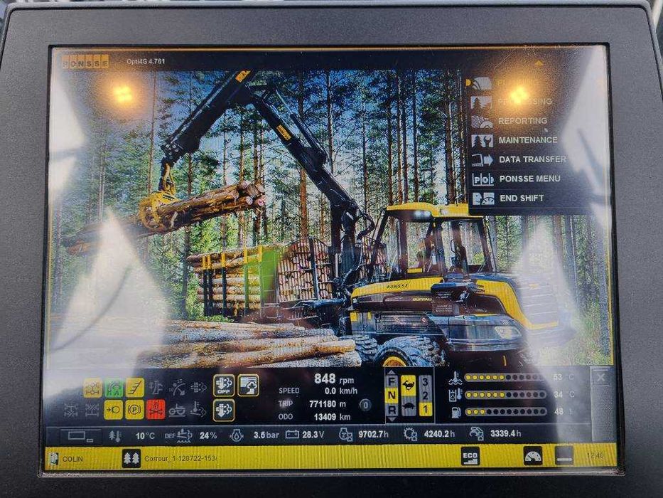 Ponsse Buffalo 8w Rok 2020 Forwarder
