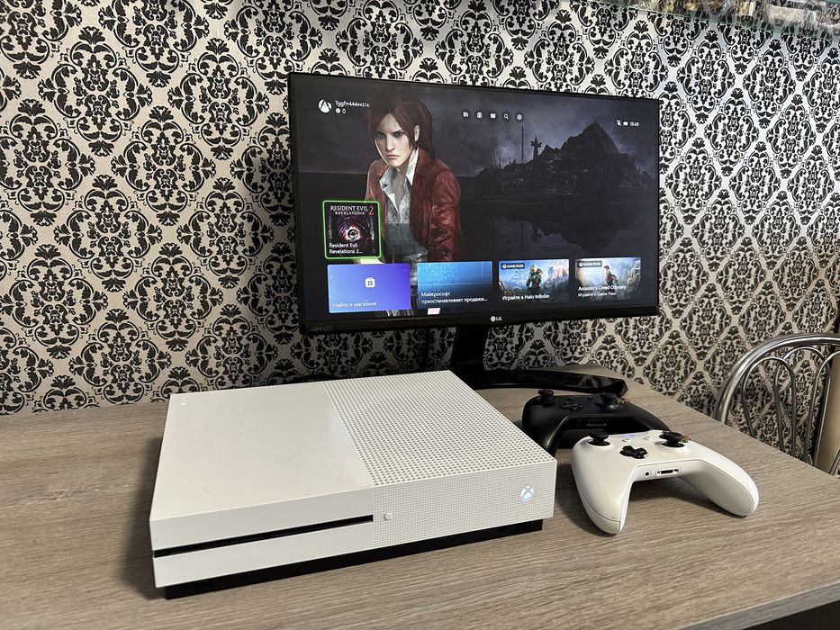 Ігрова приставка Xbox One S 1TB + 2 джоя