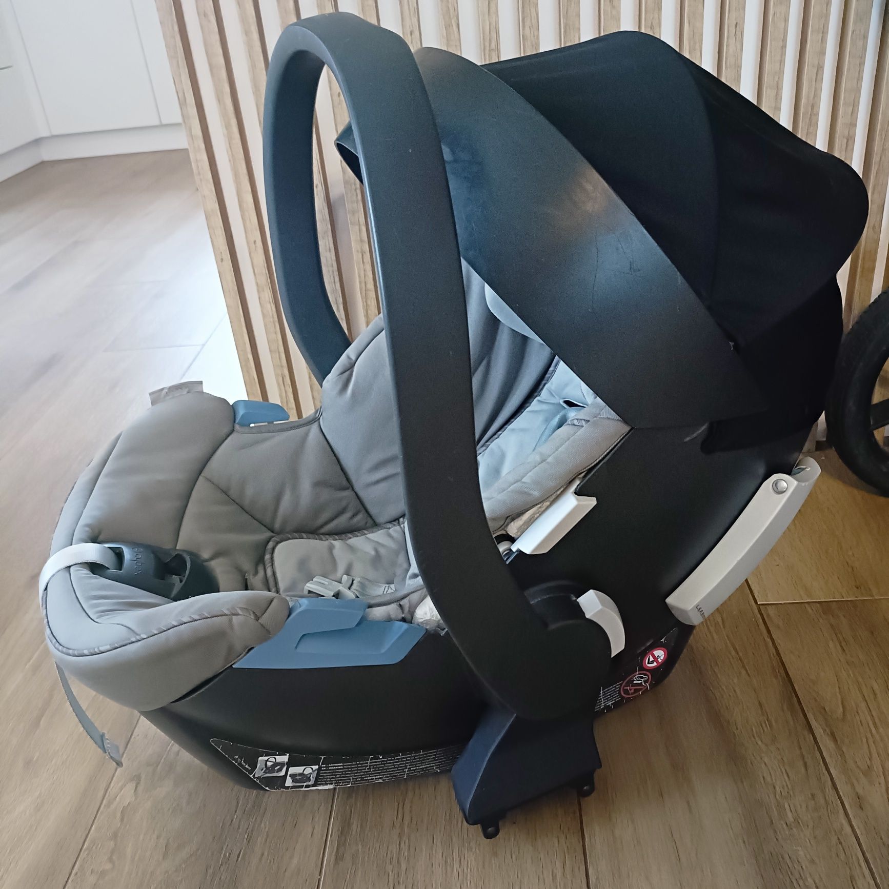 Wózek dla dziewczynki gondola + spacerówka Baby Design