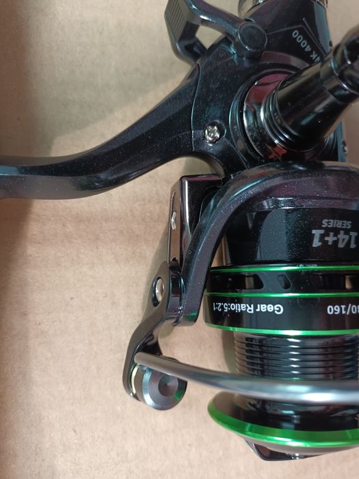 Wędka teleskopowa 3m z kołowrotkiem z wolnym biegiem nowa