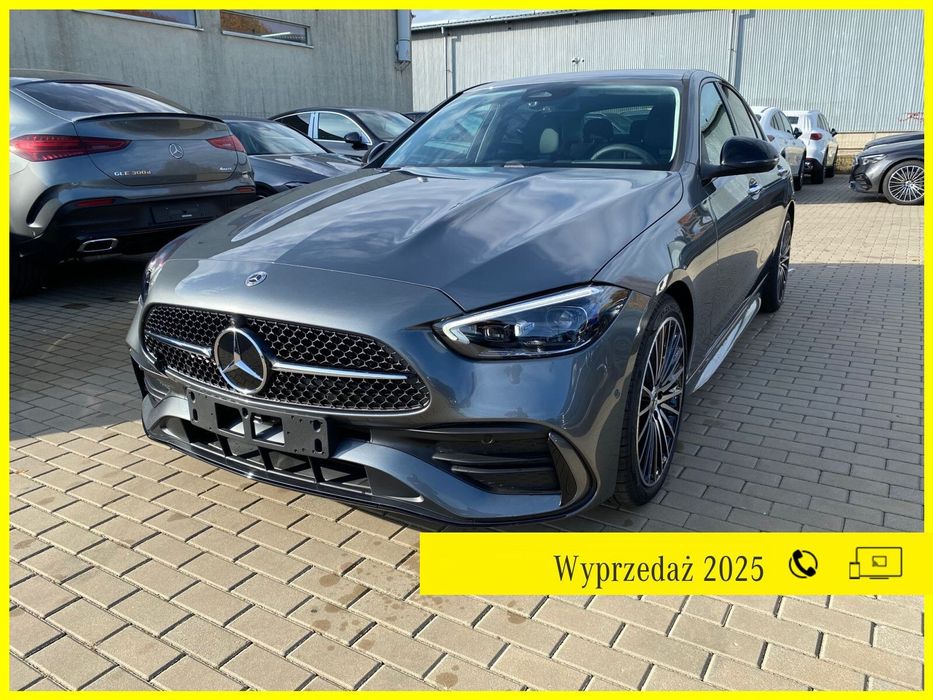 Mercedes-Benz Klasa C | Kamera 360° | Stylizacja AMG | Pakiet Night |