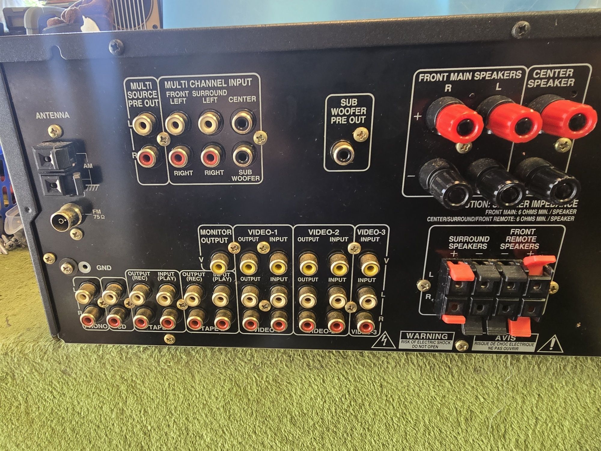 ONKYO TX-SV545 amplituner kina domowego 5.1.