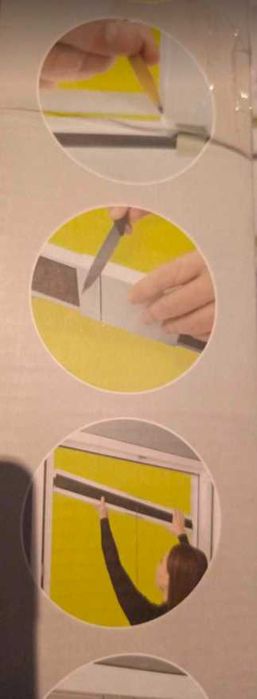 Moskitiera plisowana 130 - 160 cm