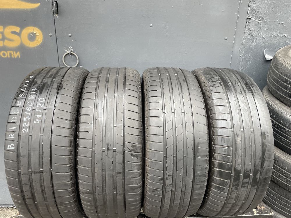 Шини літні 225/60 r17 Bridgestone 20рік