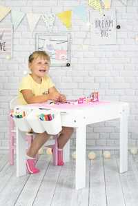 Детский световой столик песочница лего табурет стульчик детский стол