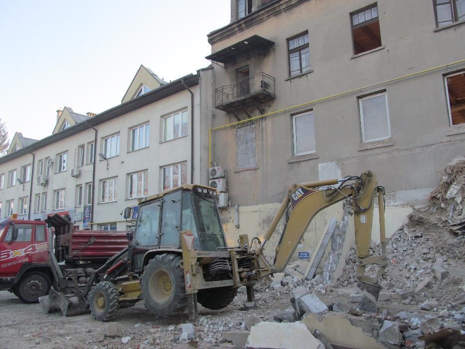 Rozbiórki budynków drewnianych , murowanych , stalowych!