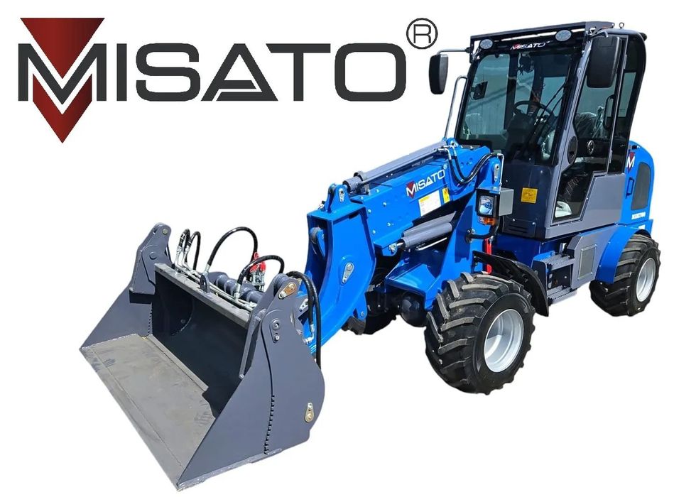 Misato MINI 780 TT  Misato MINI 780 T Teleskopowa Klimatyzacja łyżka 4w1 widły jak WOLF