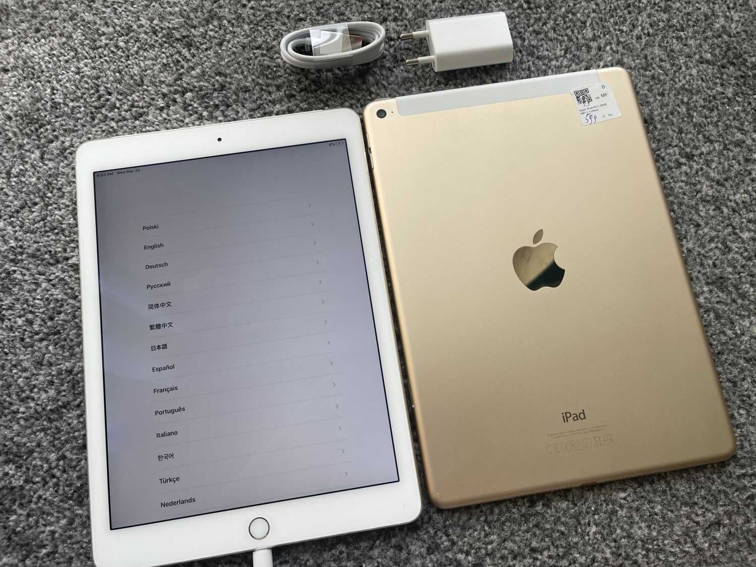 Tablet Apple iPad Air 2 16GB WIFI GOLD ZŁOTY Cellular LTE Gwarancja