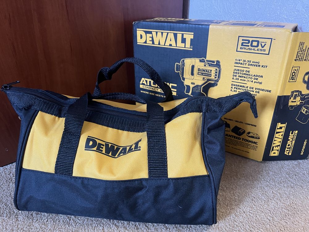 Імпакт, шуруповерт, Dewalt DCF 809 D1