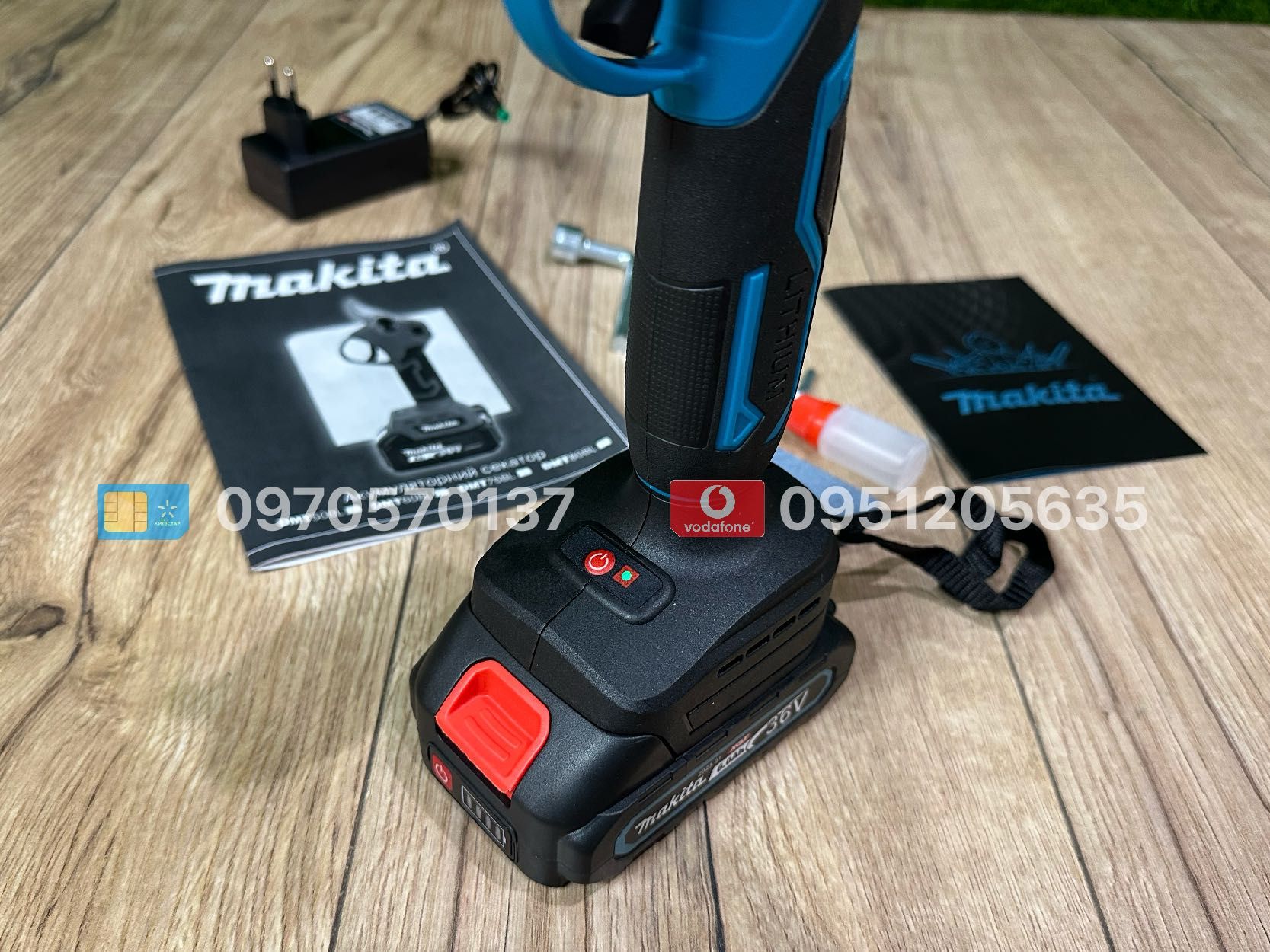 Акумуляторний садовий Секатор Makita DMT50BL 36V 6Ah Лезо одностороннє