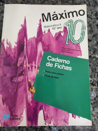 Caderno de Fichas Máximo 10