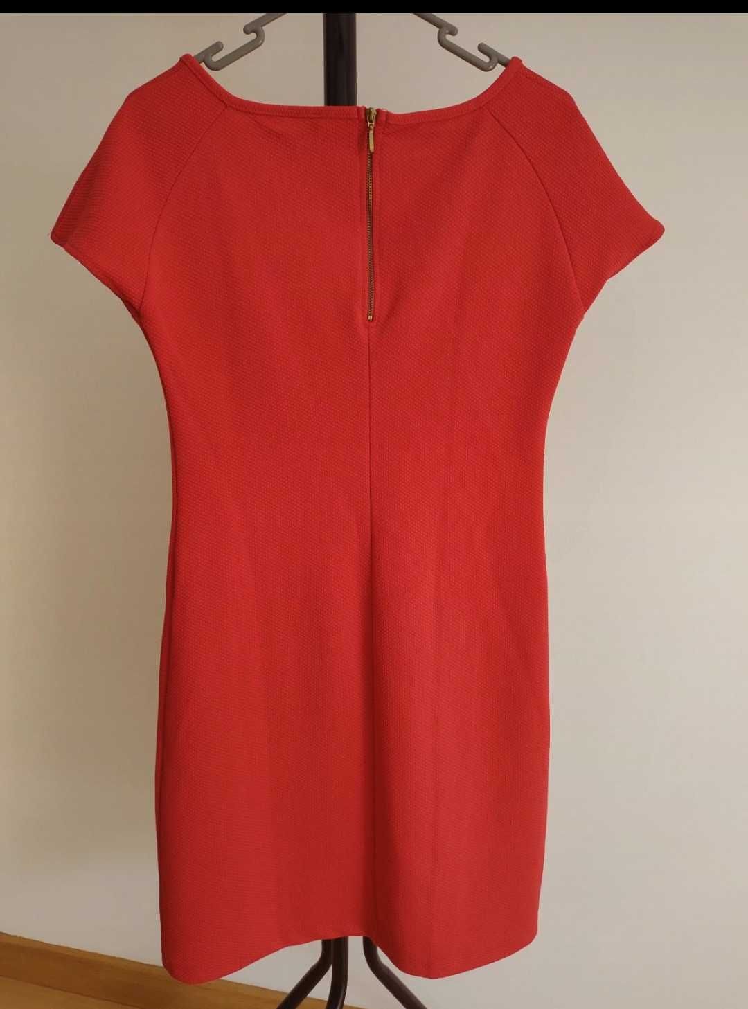 Vestido vermelho da Stradivarius